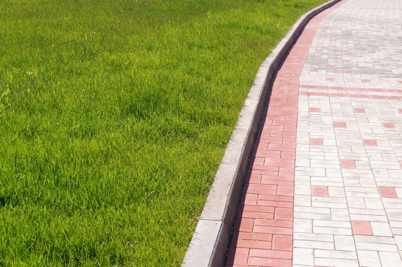 Cement Curbing Landscaping