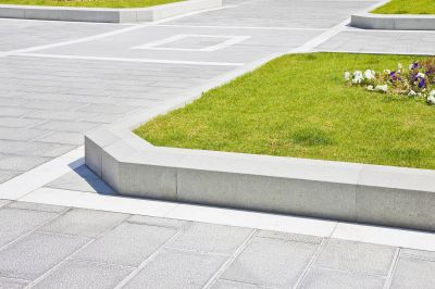 Cement Curbing Landscaping