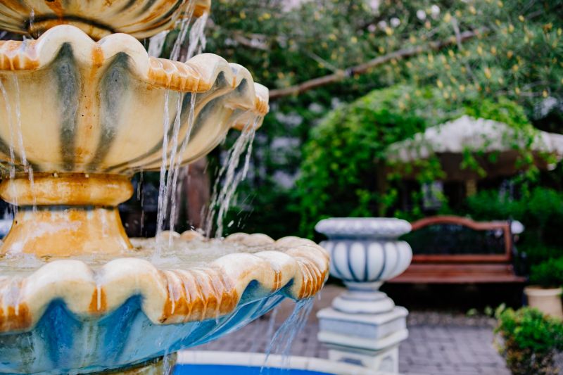 Garden Fountain Installation in Honolulu, HI
